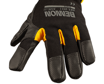 BENNON work gloves KALYTOS WTR Gloves, black/yellow