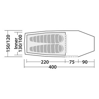 Robens Tent Voyager EX for 2 persons