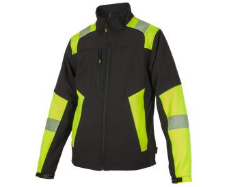 BENNON work jacket REFLECTOS, black/yellow