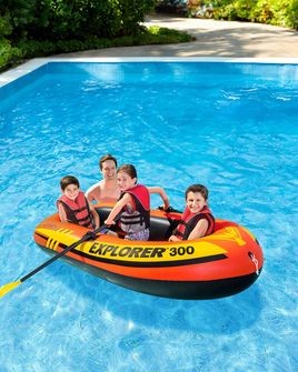 Intex Inflatable Boat Explorer Pro 300 Set