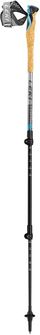 Trekking poles Cross Trail TA, dark anthracite-llight anthracite-lightblue, 100 - 135 cm