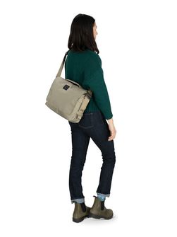 OSPREY bag AOEDE MESSENGER 7,  tan concrete