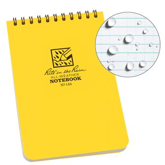 Rite in the Rain All Weather Notebook yellow No. 146