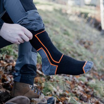 BENNON trekking socks TREK Sock black/orange