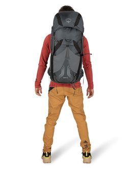 OSPREY hiking backpack EXOS 48,  tungsten grey