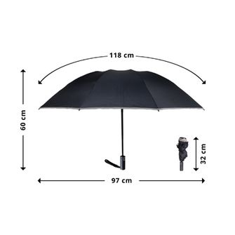 Origin Outdoors Umbrella Reverse Black