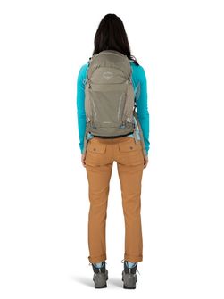 OSPREY hiking backpack HIKELITE 26,  tan concrete