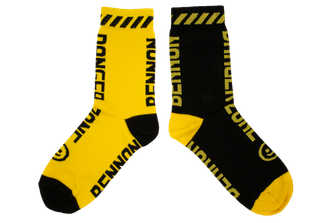 BENNON socks BENNONKY, yellow/black