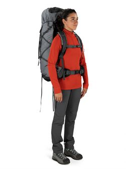 OSPREY hiking backpack ARIEL PRO 75,  silver lining