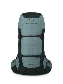 OSPREY hiking backpack ARIEL PRO 75,  silver lining