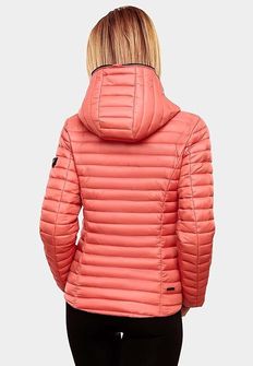 Navahoo Women&#039;s transitional jacket with hood Kimuk, coral