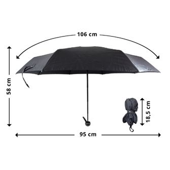 Origin Outdoors Umbrella Nano Sustain grey