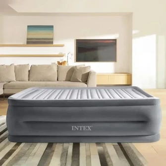 Intex Inflatable Bed Queen Comfort-plush High-Rise