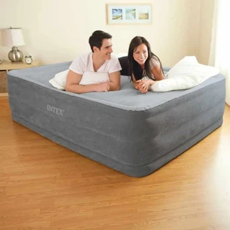 Intex Inflatable Bed Queen Comfort-plush High-Rise