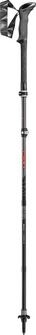 LEKI Trekking poles Makalu FX Carbon AS, llight anthracite-bright red-black, 110 - 130 cm
