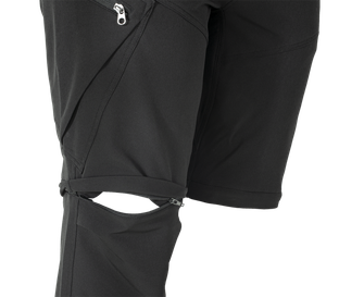 BENNON outdoor trousers FOBOS 2in1, black