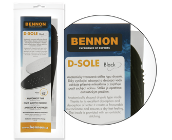 BENNON anatomical shoe inserts D-SOLE