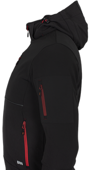 BENNON softshell jacket RUFUS black/red