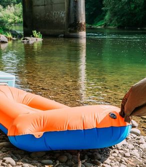 Klymit Packraft LiteWater Dinghy (LWD), orange and blue