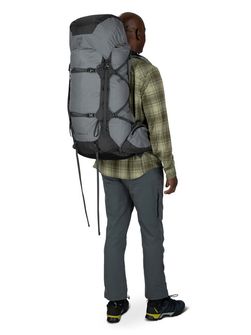 OSPREY hiking backpack AETHER PRO 75,  silver lining