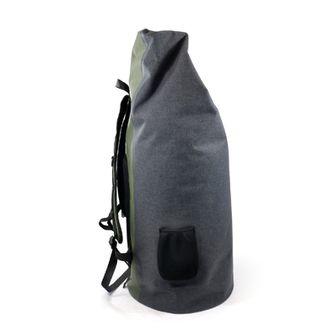 BasicNature Waterproof bag 90 L grey-green