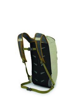 OSPREY city backpack DAYLITE CINCH PACK,  meadow gray/histosol brown