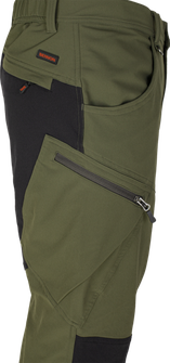 BENNON outdoor and work trousers FOBOS, green/black