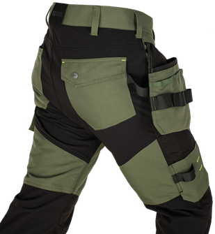 BENNON work trousers EREBOS, green/black