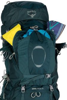 OSPREY hiking backpack ARIEL PLUS 70,  night jungle blue