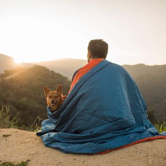 Klymit Versa Blanket™, blue/orange