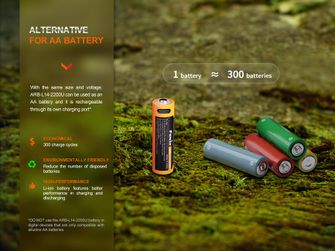 Fenix Rechargeable USB AA battery Fenix ARB-L14-2200U