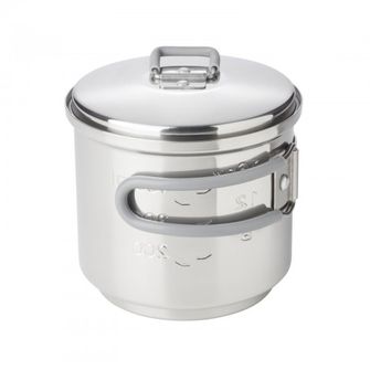 ESBIT Solid alcohol cooker with CS585ST container, stainless steel