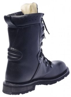 German combat shoes black with leather lining