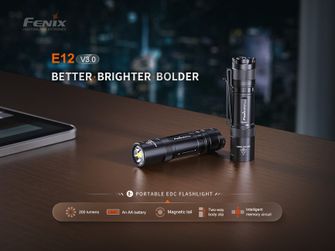 Pocket luminaire Fenix ​​E12 V3.0