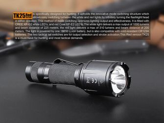 Fenix ​​Tactical Luminaire TK25 Red