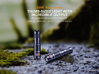 FENIX mini rechargeable flashlight E09R