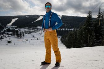 Husky men&#039;s ski pants gilep m blue