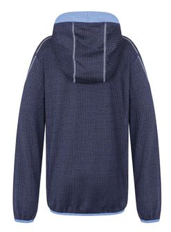 Husky baby sweatshirt with hood artic zip to dark purple/st. blue