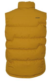 Husky Men&#039;s down vest for zipper deep m yellow -green