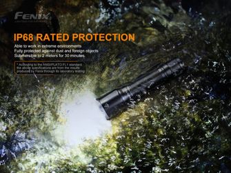 Tactical LED flashlight Fenix ​​TK16 V2.0 - Green Tropic