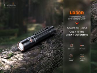 Rechargeable LED luminaire Fenix ​​LD30R