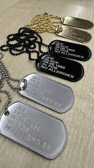 Engraving labels - DOG tags