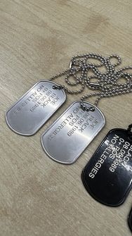 Engraving labels - DOG tags