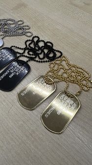 Engraving labels - DOG tags