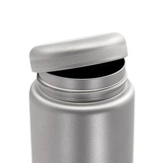 Silverant Titanium bottle with flat cap 600 ml