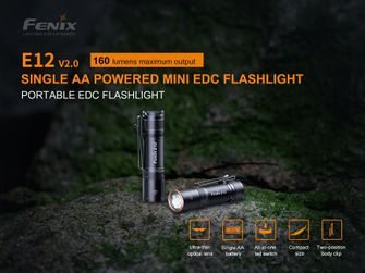 Pocket luminaire Fenix ​​E12 V2.0