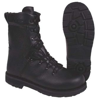 German combat shoes black with leather lining