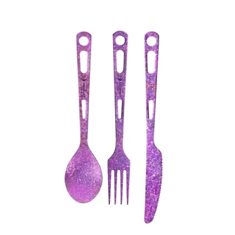 Silverant Titanium cutlery SilverAnt, purple