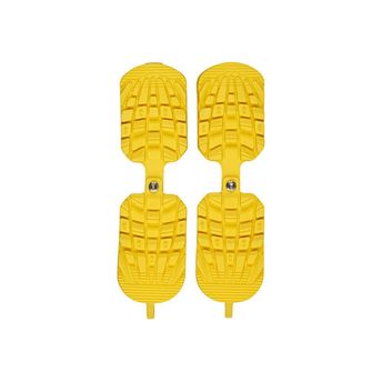 Sidas non-slip ski boot covers, yellow