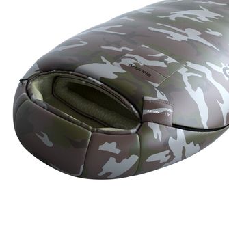 Husky Synthetic winter sleeping bag Army -17°C, green